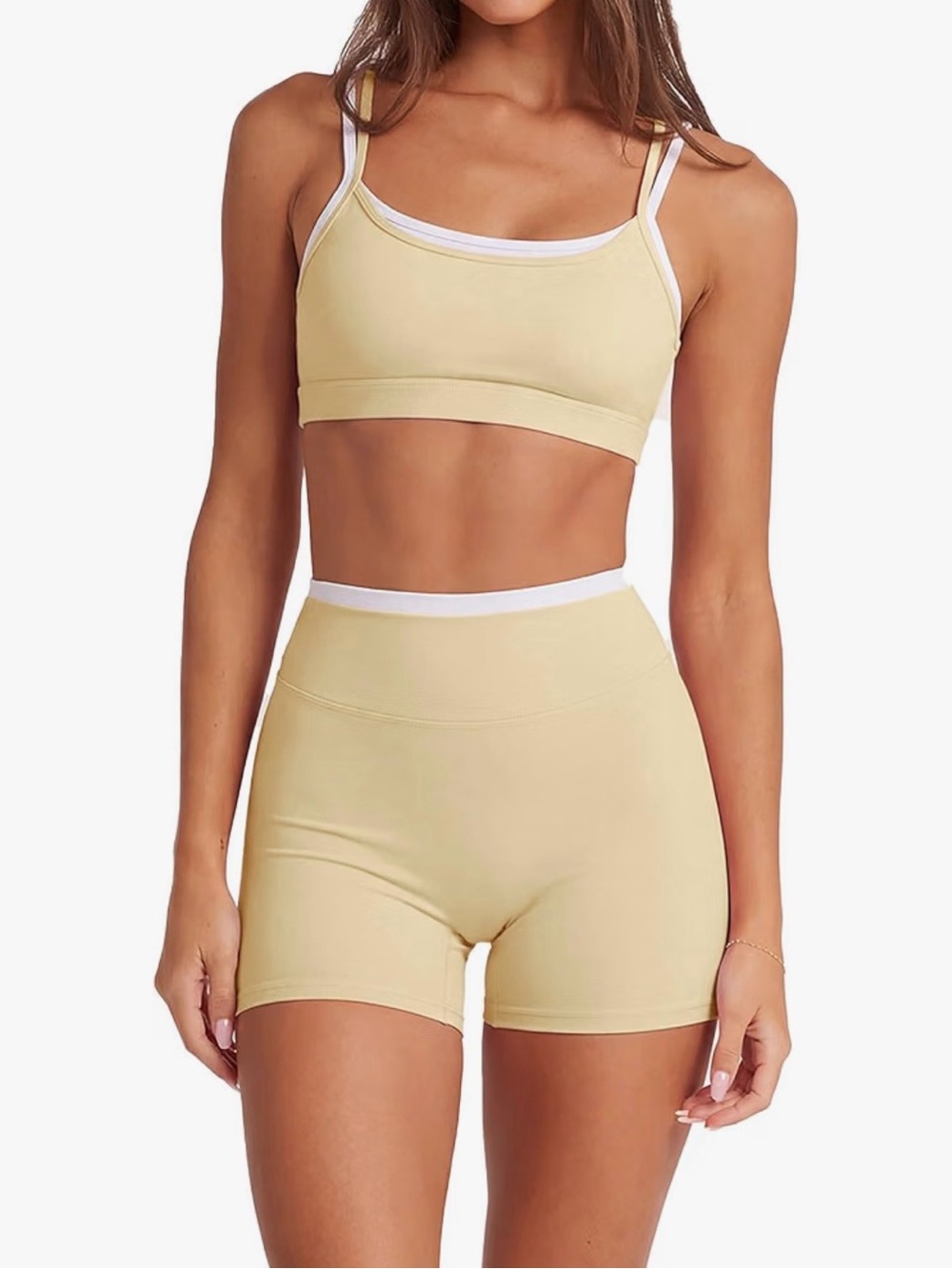 Butter Yellow Workout Set